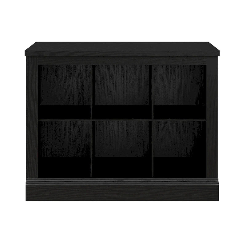 Woodland 24W Small Shoe Bench with Shelves by Bush Furniture
