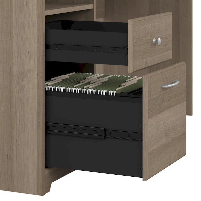 Cabot 72W Home Office Computer Desk with Drawers by Bush Furniture