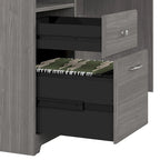 Cabot 72W Home Office Computer Desk with Drawers by Bush Furniture