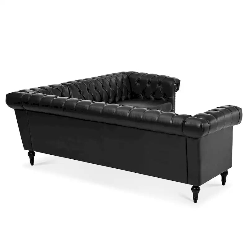 Christopher Knight Home - Clayton Luxurious Sectional Sofa with PU Leather