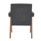 Christopher Knight Home Poppy Fabric Arm Dining Chair (Set of 2)