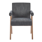 Christopher Knight Home Poppy Fabric Arm Dining Chair (Set of 2)
