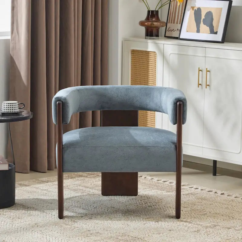 Christopher Knight Home - Emery Modern Upholstered Boucle Fabric Accent Armchair