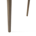 Acacia Wood 7-Piece Dining Set with Upholstered Chairs