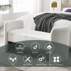 GDFStudio - Harper H-Frame Polyester Upholstered Bench with Modern Versatile Design