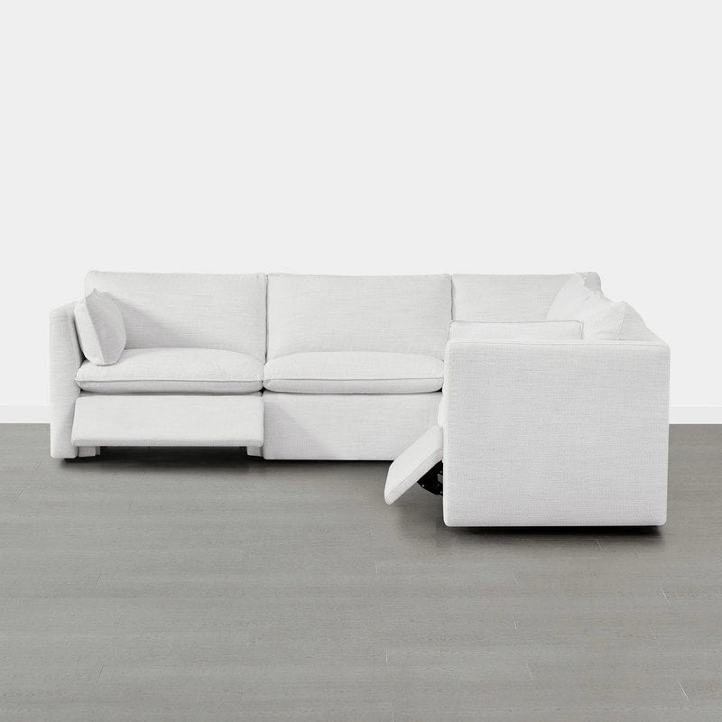 Cypress 107W Power Reclining Sectional Sofa Couch