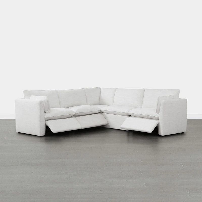 Cypress 107W Power Reclining Sectional Sofa Couch