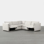 Cypress 107W Power Reclining Sectional Sofa Couch