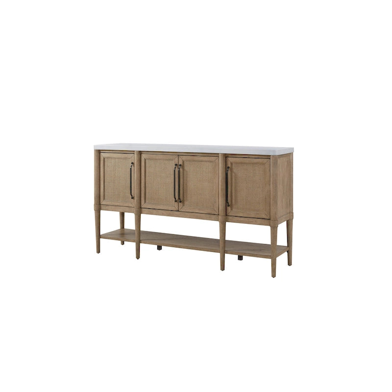 54 Round Expandable Table W/ 4 Chairs and Cement Top Server 6PC