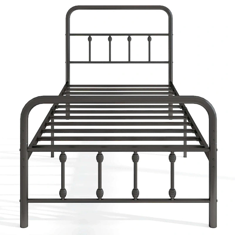 Costway Full/Queen/King Size Bed Frame with Headboard Under Bed