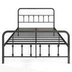 Costway Full/Queen/King Size Bed Frame with Headboard Under Bed