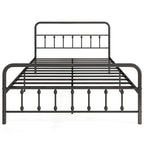 Costway Full/Queen/King Size Bed Frame with Headboard Under Bed
