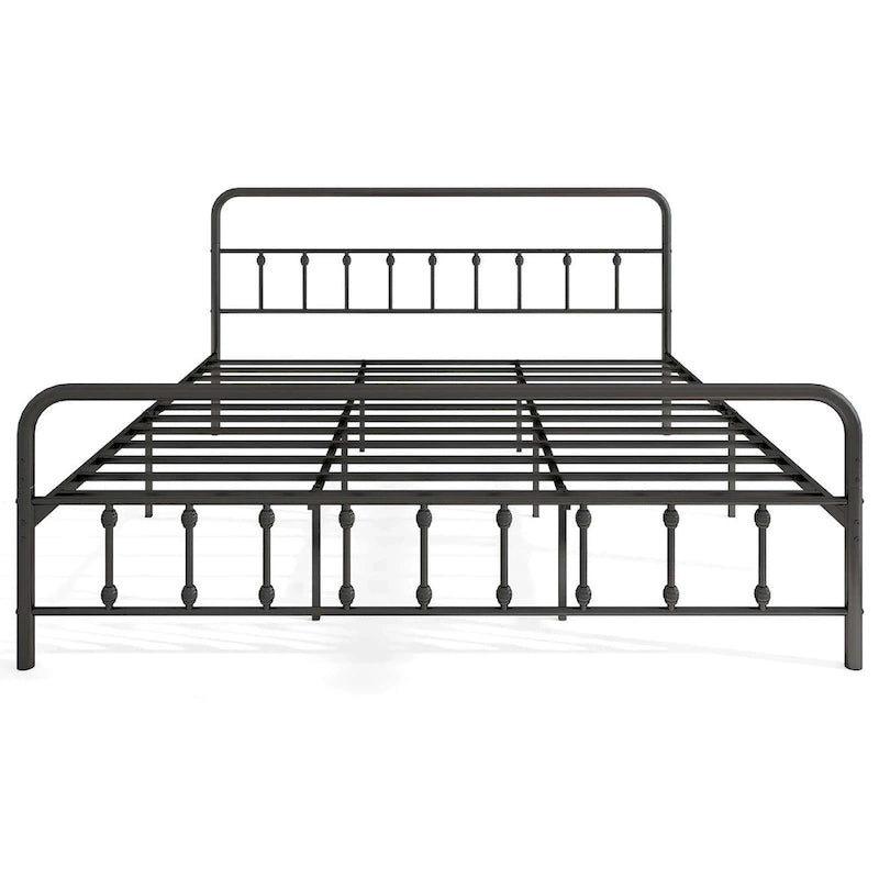 Costway Full/Queen/King Size Bed Frame with Headboard Under Bed