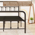 Costway Full/Queen/King Size Bed Frame with Headboard Under Bed