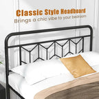 Costway Twin/Full/Queen/King Size Bed Frame Mattress Foundation with