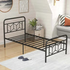 Costway Twin/Full/Queen/King Size Bed Frame Mattress Foundation with