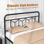Costway Twin/Full/Queen/King Size Bed Frame Mattress Foundation with