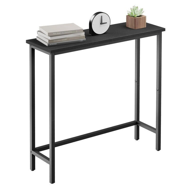 29.5 Narrow Console Table, Slim Entryway Sofa Table for Hallway, Bedroom, Living Room, or Foyer