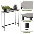 29.5 Narrow Console Table, Slim Entryway Sofa Table for Hallway, Bedroom, Living Room, or Foyer