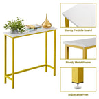 29.5 Narrow Console Table, Slim Entryway Sofa Table for Hallway, Bedroom, Living Room, or Foyer