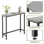 29.5 Narrow Console Table, Slim Entryway Sofa Table for Hallway, Bedroom, Living Room, or Foyer