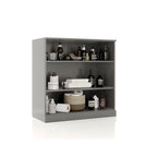Palace Imports 100% Solid Wood 32 Bathroom Cabinet with Adjustable Shelves