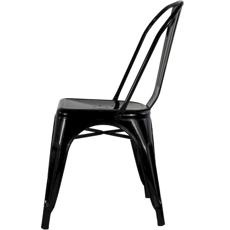 Industrial Restaurant Cafe Style Armless Chair BULK DEAL (Set of 10)