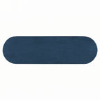 Farmhouse Rattan Console Table Entryway Table,Navy
