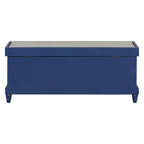 Classic Fluted Shoe Bench with Cushion & 3 Drawers