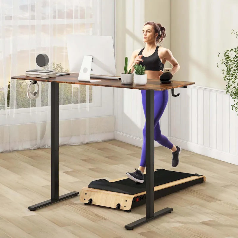 Costway 63 x 24 Inch Sit Stand Desk Height Adjustable Electric - See Details