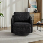 Chenille Upholstered Swivel Accent Chair for Living Room