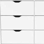 42 Inch Dresser with 4 Drawers for Bedroom Storage and Organization