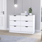 42 Inch Dresser with 4 Drawers for Bedroom Storage and Organization