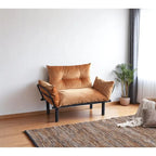 Sadio Metal Frame Loveseat With Removable Cushions