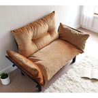 Sadio Metal Frame Loveseat With Removable Cushions