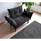 Sadio Metal Frame Loveseat With Removable Cushions