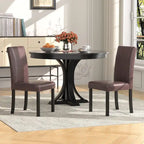 Upholstered Dining Chairs Set of 4 Parson Classic Upholstered Dining Chair,Modern 37 Parson Chairs