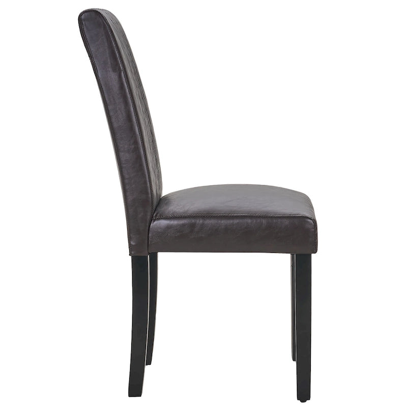 Upholstered Dining Chairs Set of 4 Parson Classic Upholstered Dining Chair,Modern 37 Parson Chairs