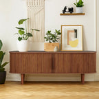 62.99in. Wood TV Stand For TVs up to 70in.