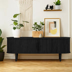 62.99in. Wood TV Stand For TVs up to 70in.