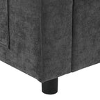 U Shaped Modular Sectional Sofa with Storage Pockets, Pillows, Ottoman
