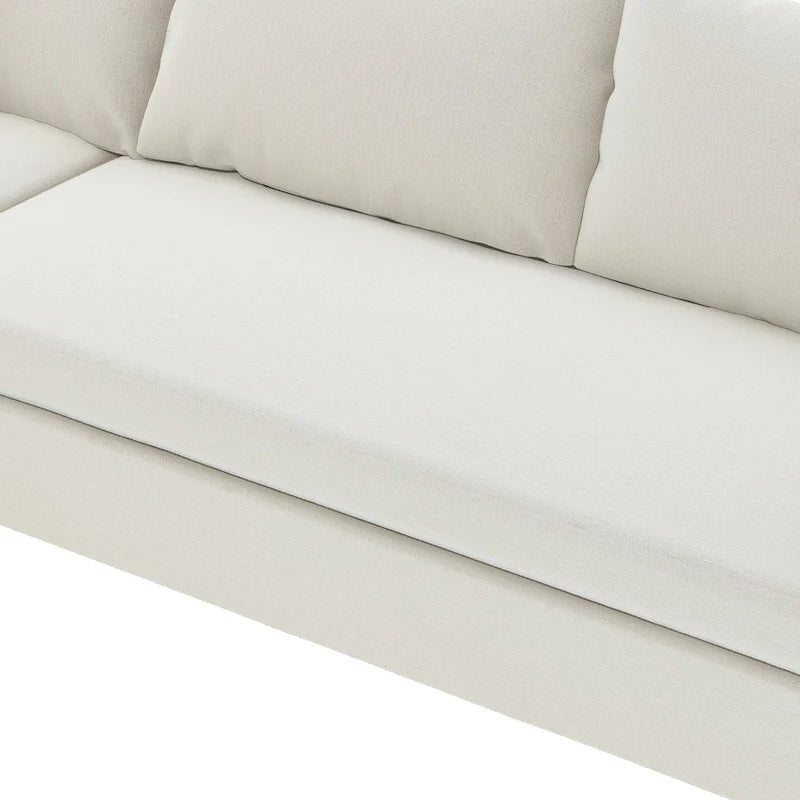 Modular Sectional Sofa, Reversible U Shaped Chenille Couch Set