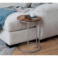 Union Solid Wood and Metal C-Table