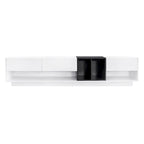 74 TV Stand with Storage & Compartment for TVs Up to 80