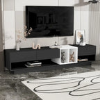 74 TV Stand with Storage & Compartment for TVs Up to 80