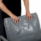 Modern 29.13 Arm Chair with Non-slip Adsorption Feet and Sturdy Metal Frame