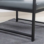 Modern 29.13 Arm Chair with Non-slip Adsorption Feet and Sturdy Metal Frame