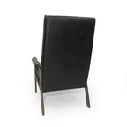 25.75 High Back Faux Leather Accent Chair