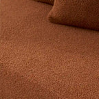 105.51 Modern L-Shape 5 Seater Modular Sectional Sofa Couch with Chaise Lounge, in Soft Lambswool Sherpa Fabric