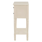 23.7 Classic Console Table with Three Storage Drawers and Bottom Shelf